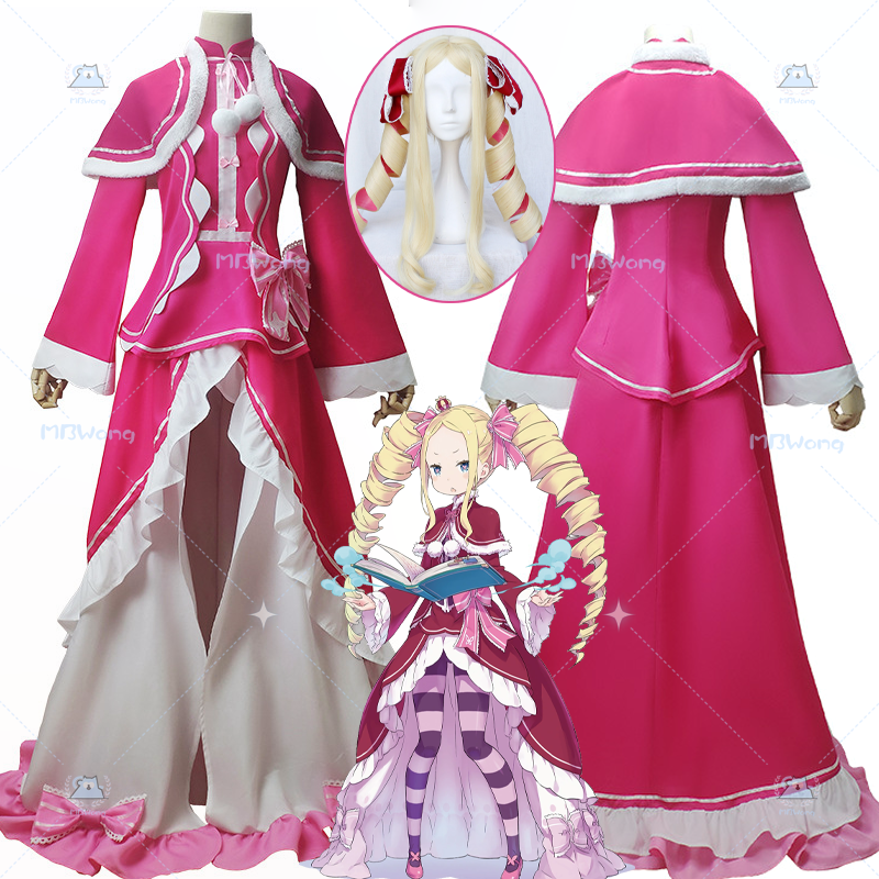 Anime Re Zero Beatrice Cosplay - Anime Cosplay Re Zero incelemesi ve fiyatı