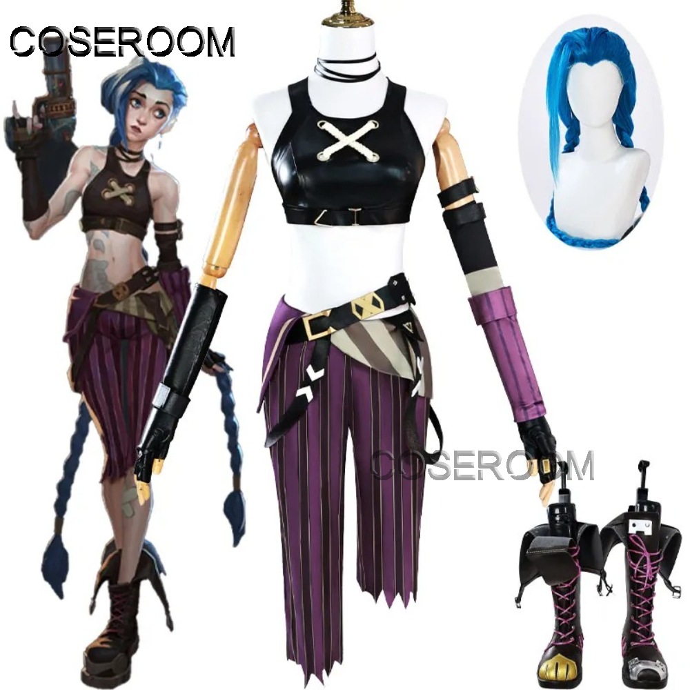Game Newly Jinx Cosplay Costum - Anime Cosplay Outfit Girl incelemesi ve fiyatı