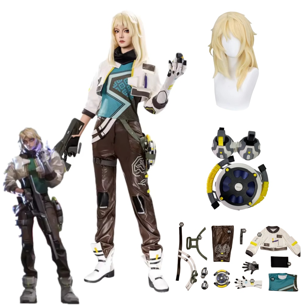 Deadlock Cosplay Costume Props - Anime Cosplay Outfits For Women incelemesi ve fiyatı