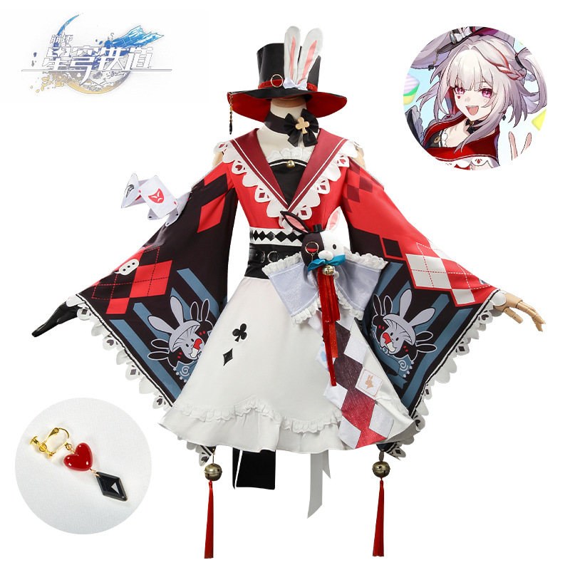 Game Honkai：Star Rail Sparkle  - Anime Cosplay Red incelemesi ve fiyatı