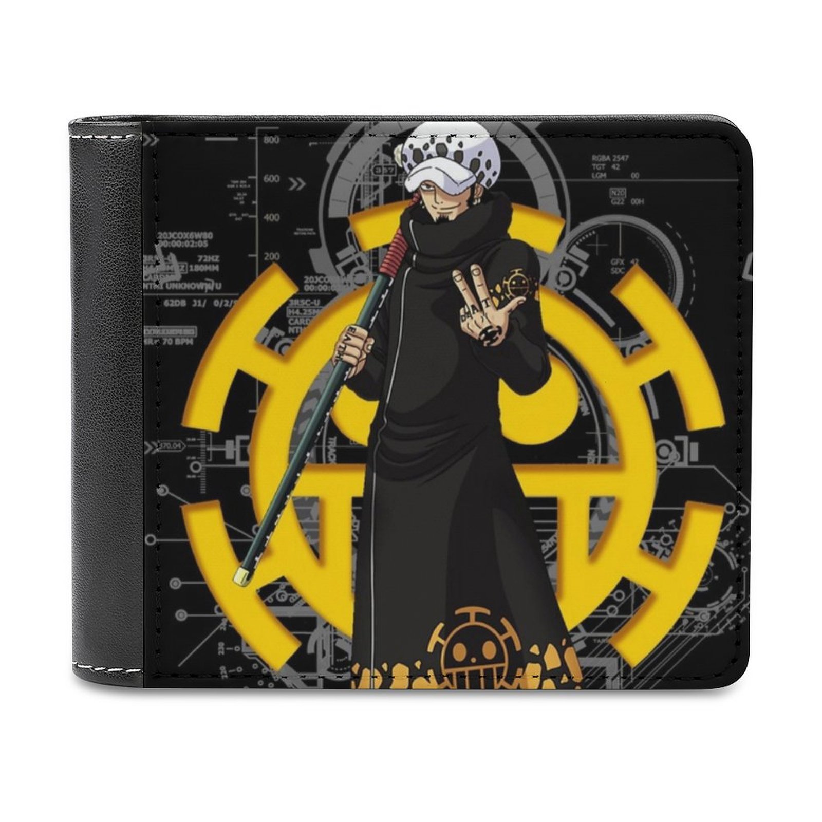 Trafalgar Law Men Wallet Pu Le - Death Note Replica incelemesi ve fiyatı