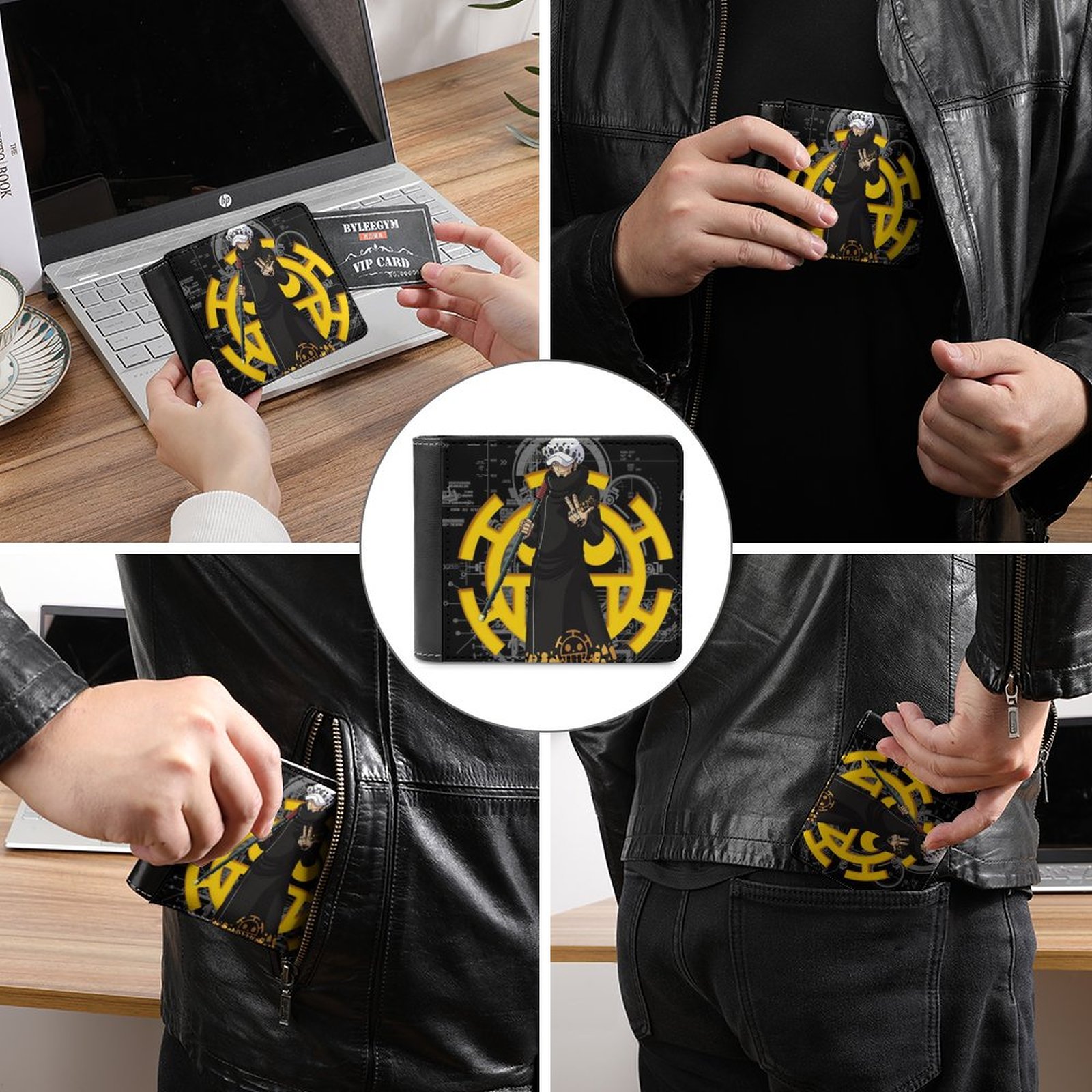 Trafalgar Law Men Wallet Pu Le - Death Note Replica incelemesi ve fiyatı
