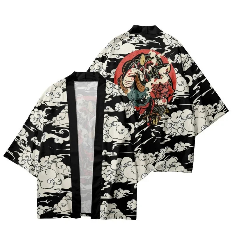 Summer Demon Tiger Print Cardi - Asian Cosplay Anime incelemesi ve fiyatı