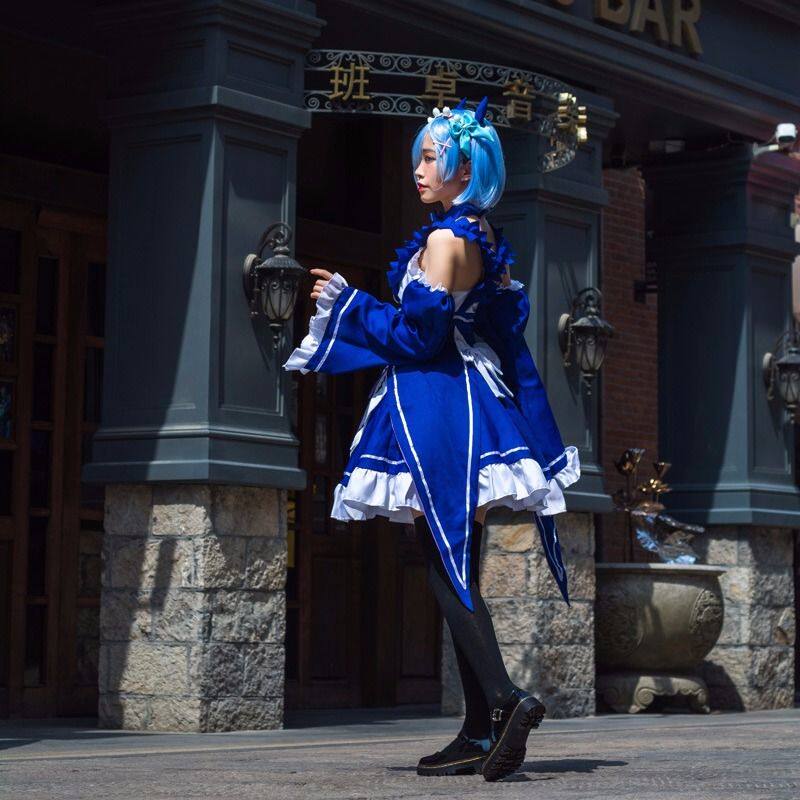 Anime Re Zero Rem Cosplay Cost - Anime Cosplay Re Zero incelemesi ve fiyatı
