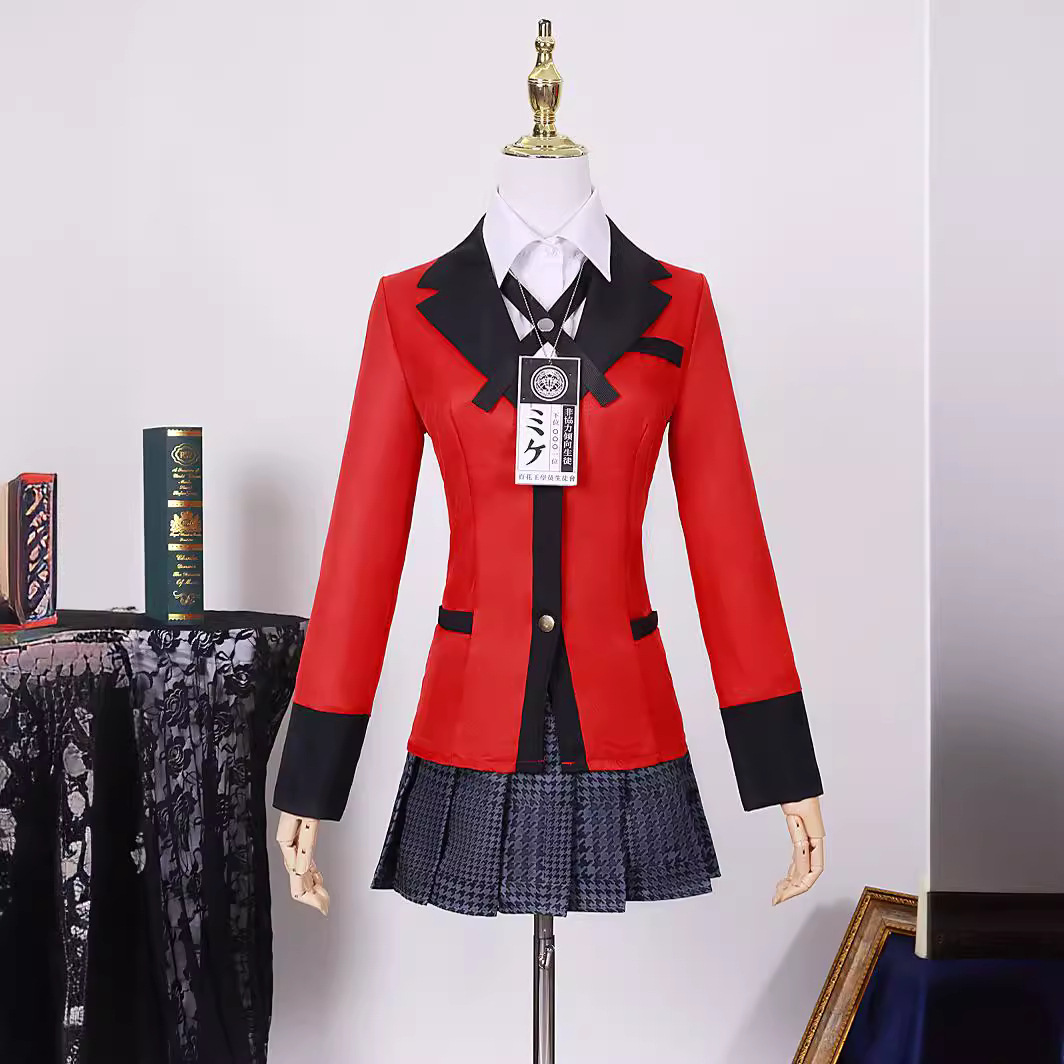 Kakegurui Cosplay Costume Yume - Anime Cosplay Yumeko incelemesi ve fiyatı