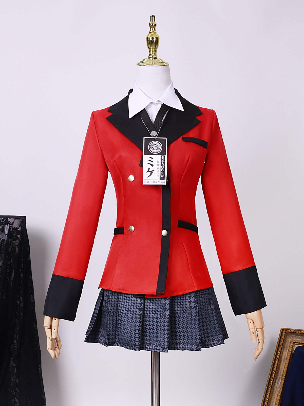 Kakegurui Cosplay Costume Yume - Anime Cosplay Yumeko incelemesi ve fiyatı