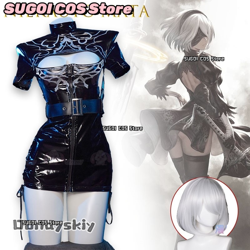 SUGOI@NieRut omata 2B Gothic N - Anime Cosplay Bikini incelemesi ve fiyatı