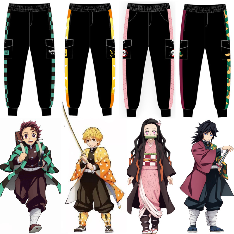 Anime Demon Slayer Joggers Pan - Cosplay Anime Zenitsu incelemesi ve fiyatı