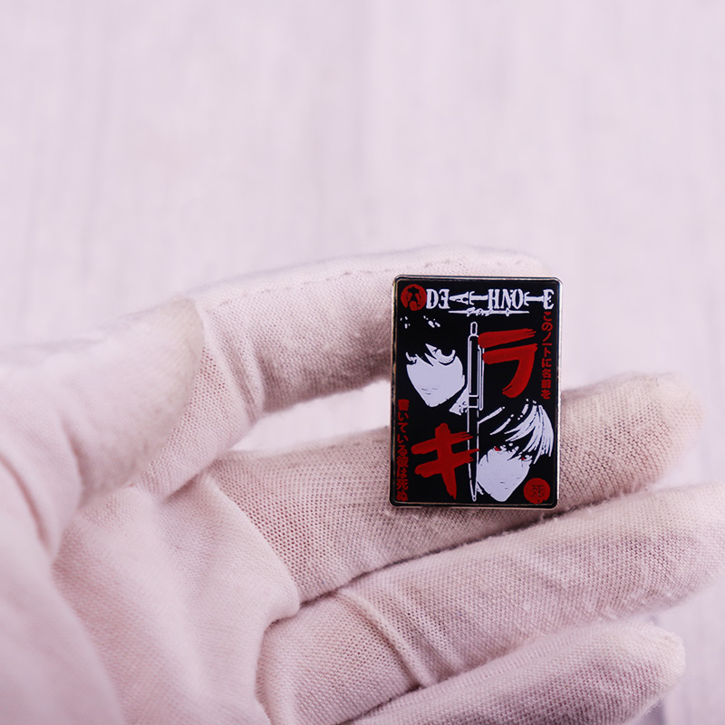 Death Note Diary Brooch Badge  - Death Note Replica incelemesi ve fiyatı