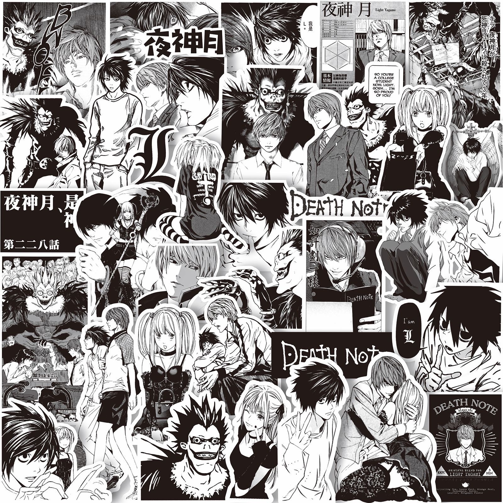 65pcs Death Note Cartoon Stick - Death Note Replica incelemesi ve fiyatı