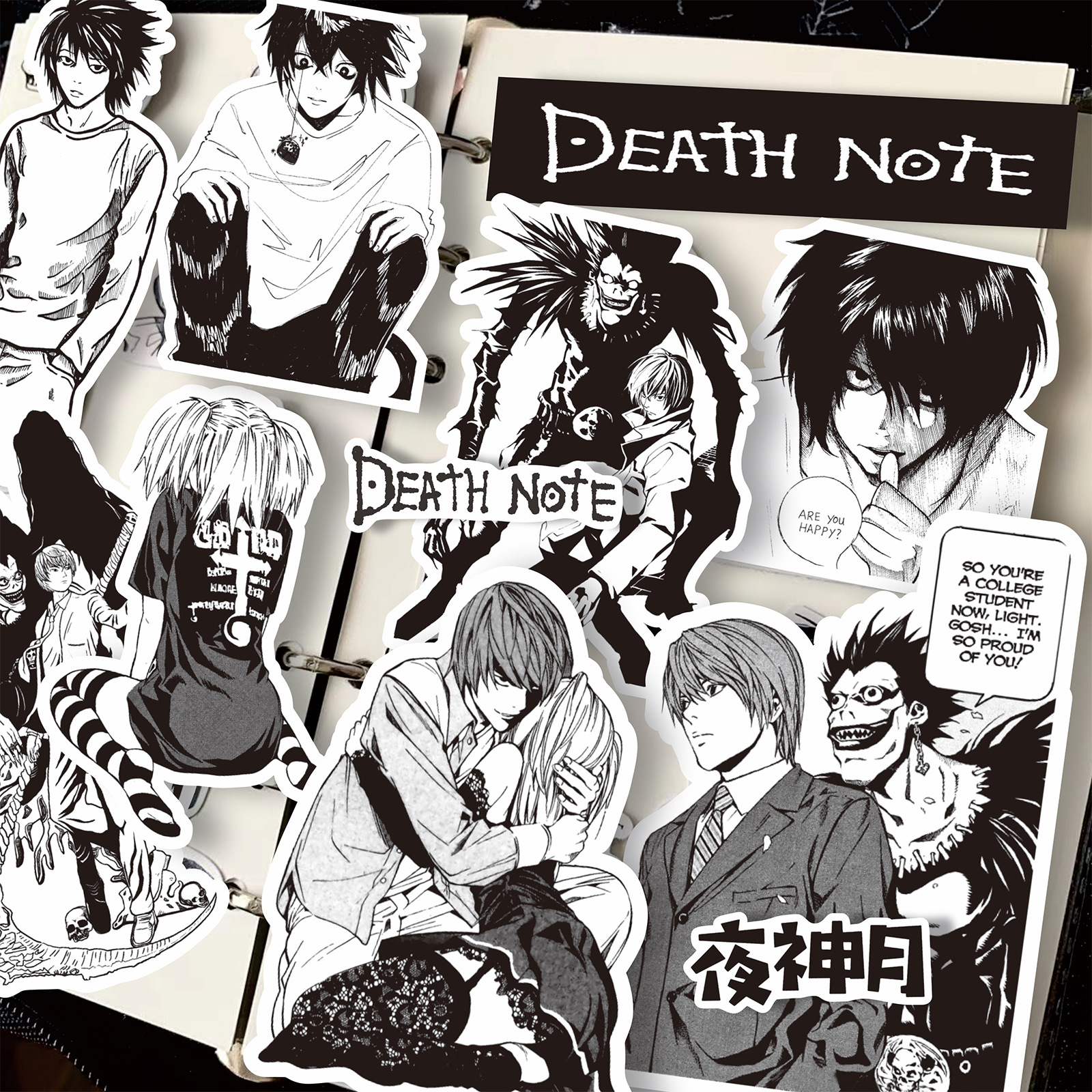 65pcs Death Note Cartoon Stick - Death Note Replica incelemesi ve fiyatı