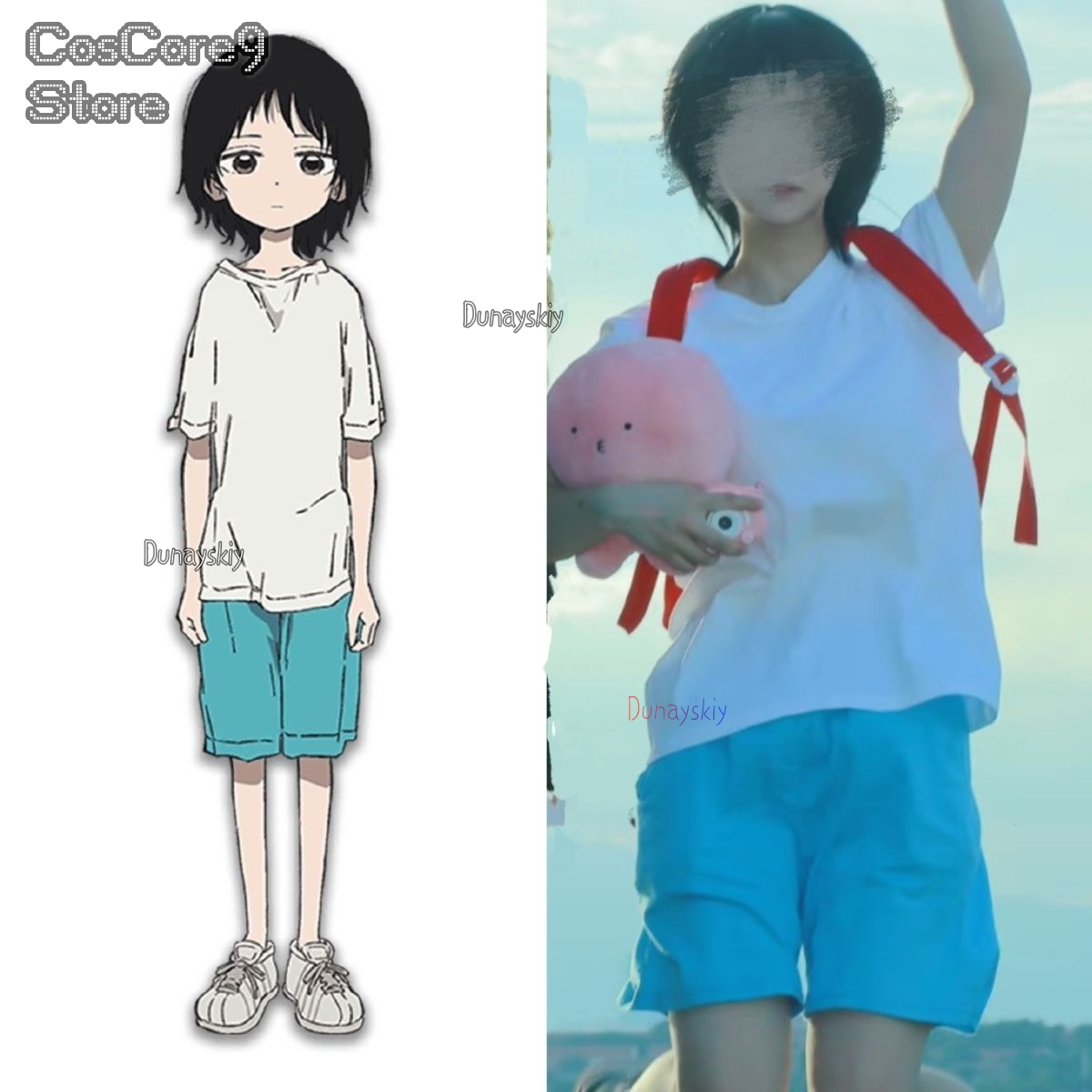 Takopi's Original Sin 코스프레 Shi - Anime Cosplay Yumeko incelemesi ve fiyatı