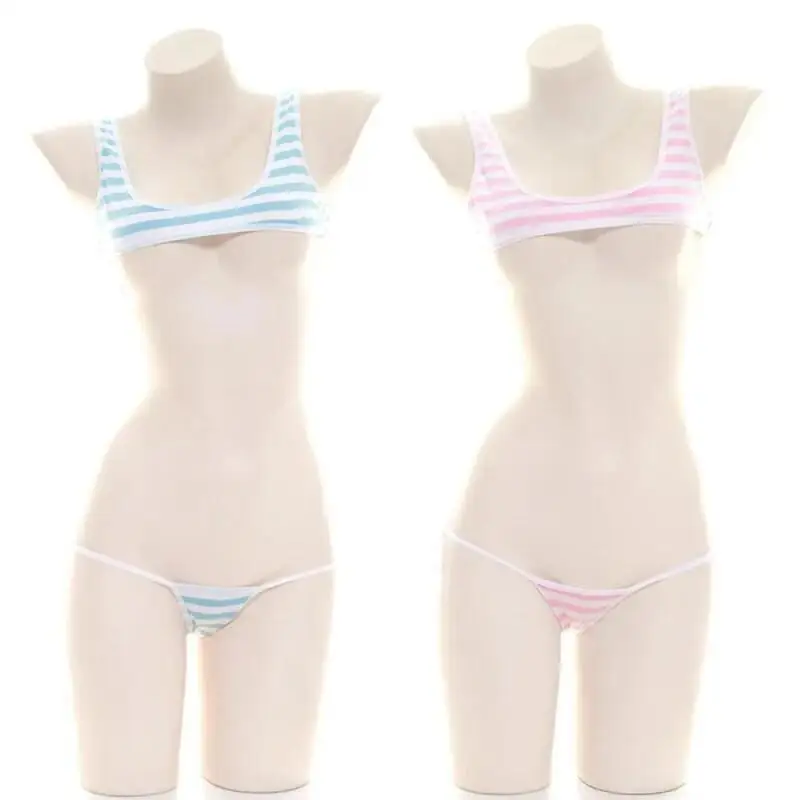 Sexy Japanese Style  Blue Whit - Anime Cosplay Bikini incelemesi ve fiyatı