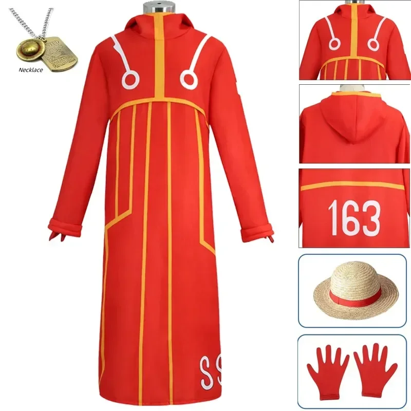 New Egghead Island Costume Mon - Anime Cosplay Luffy incelemesi ve fiyatı