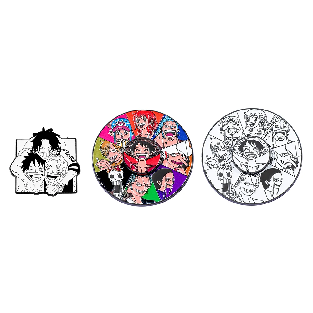 3 Pcs Anime One Piece Brooch L - Anime Cosplay Luffy incelemesi ve fiyatı