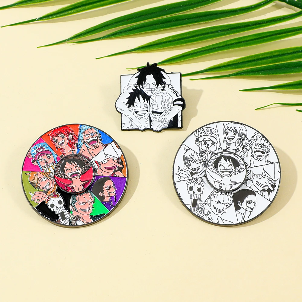 3 Pcs Anime One Piece Brooch L - Anime Cosplay Luffy incelemesi ve fiyatı